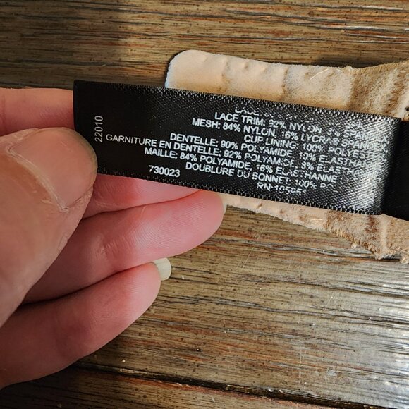 Natori Feathers Contour Underwire Plunge Bra 36DD - Picture 12 of 13